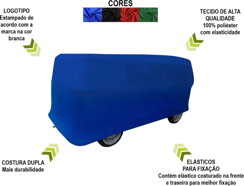 Capa De Tecido Para Kombi Antiga - Image 6