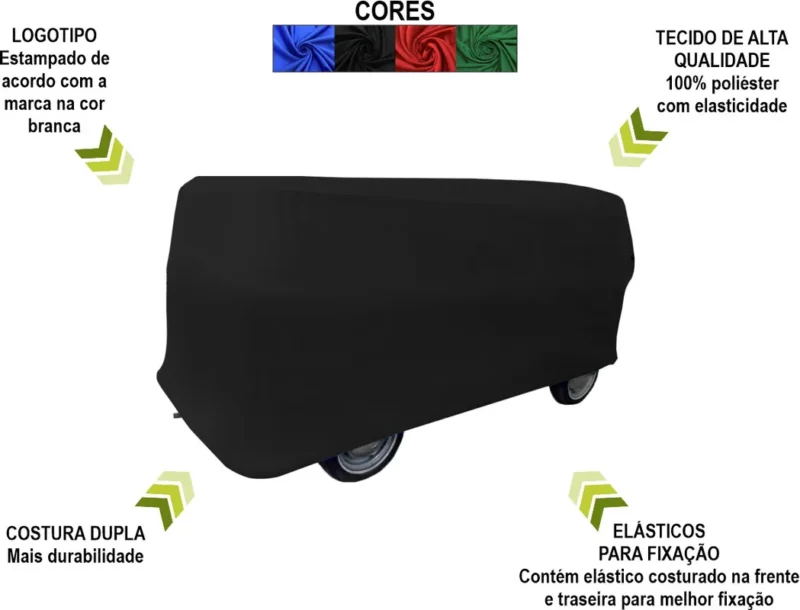 Capa De Tecido Para Kombi Antiga - Image 4