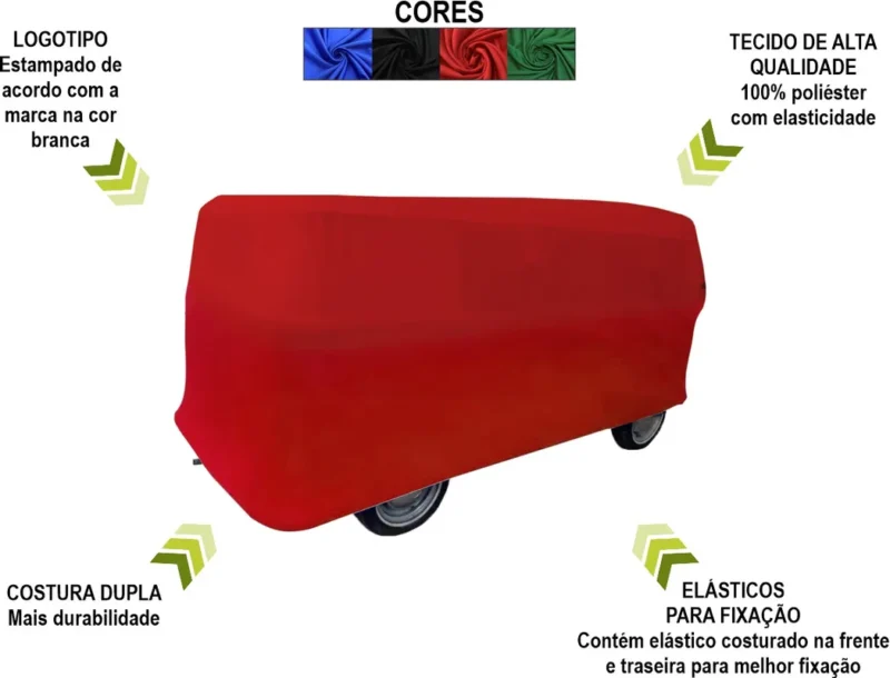 Capa De Tecido Para Kombi Antiga - Image 9