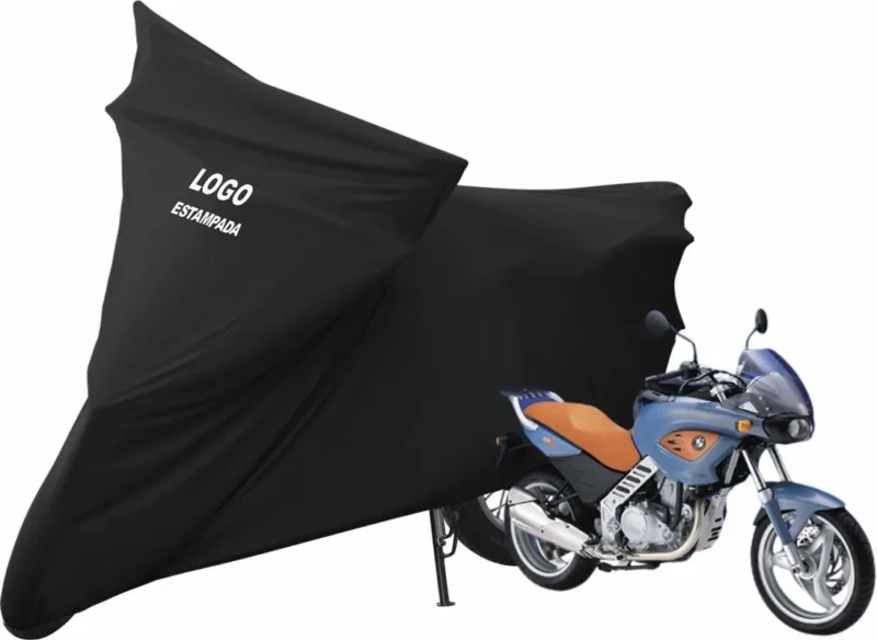 Capa De Tecido Helanca Lycra Para Moto BMW F 650 CS Com Logo - Image 6