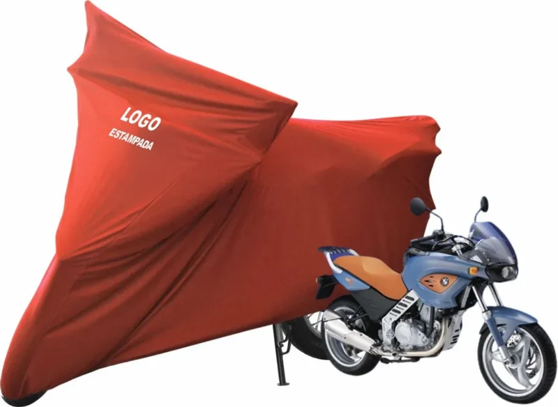 Capa De Tecido Helanca Lycra Para Moto BMW F 650 CS Com Logo - Image 14