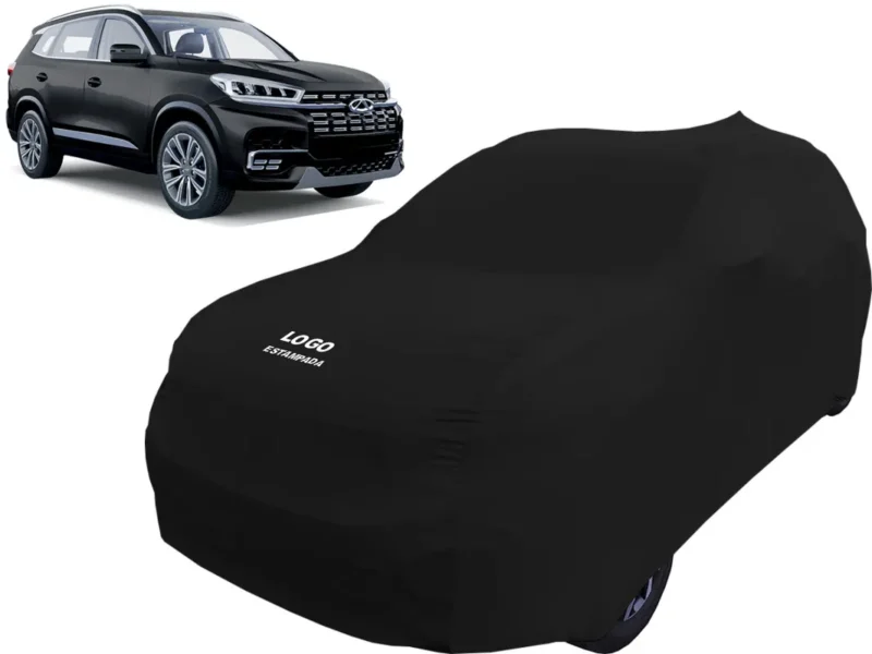 Capa De Tecido Cor Azul Alta Proteção Carro Chery Tiggo 8 - Image 6