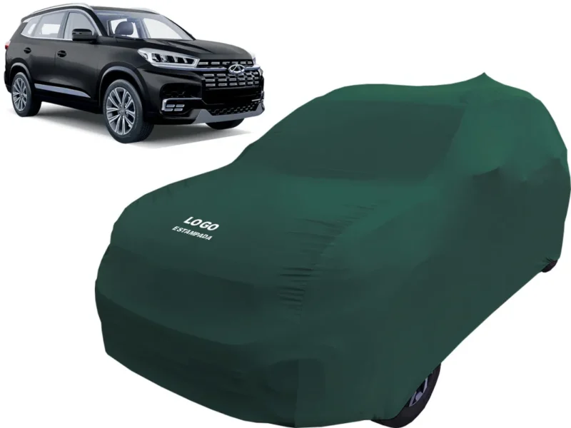 Capa De Tecido Cor Azul Alta Proteção Carro Chery Tiggo 8 - Image 10