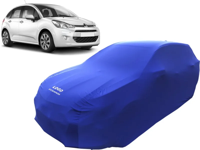 Capa Automotiva Para Citroen C3 Tecido Helanca Lycra