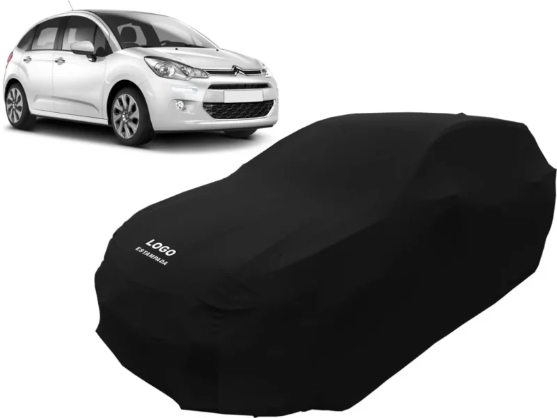 Capa Automotiva Para Citroen C3 Tecido Helanca Lycra - Image 6