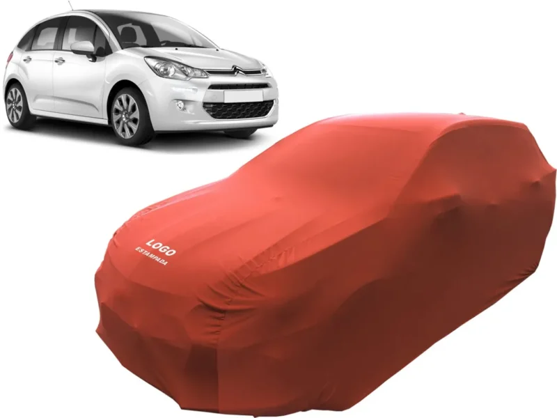 Capa Automotiva Para Citroen C3 Tecido Helanca Lycra - Image 14