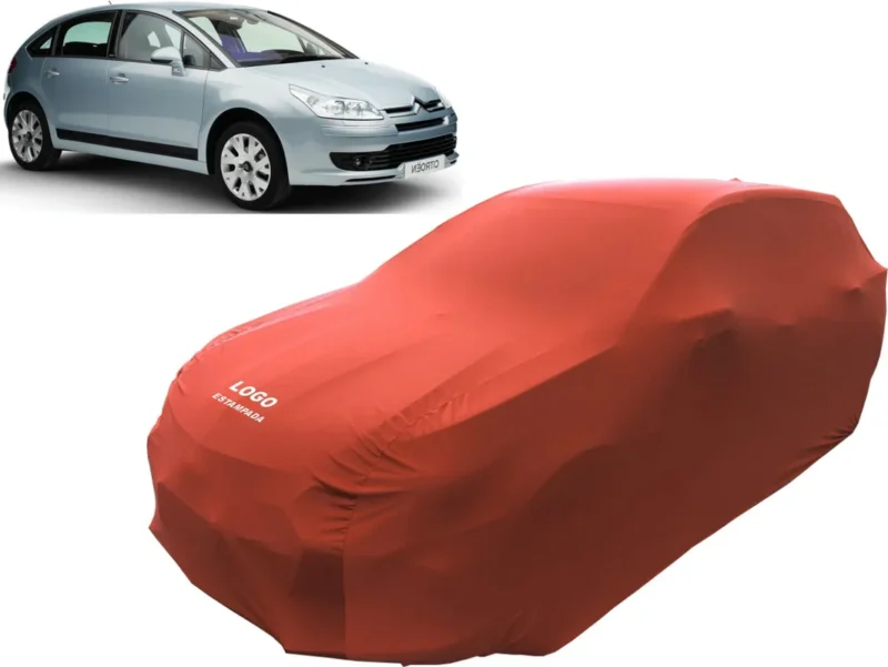 Capa De Tecido Proteger Pintura Carro Citroen C4 Hatch - Image 14