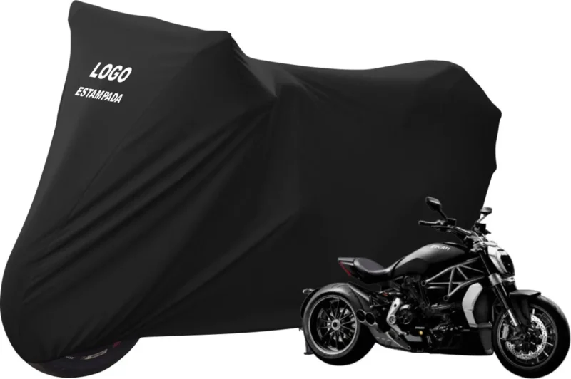 Capa De Tecido Moto Ducati Diavel Resistente De Luxo - Image 6