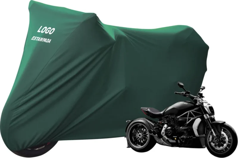 Capa De Tecido Moto Ducati Diavel Resistente De Luxo - Image 10