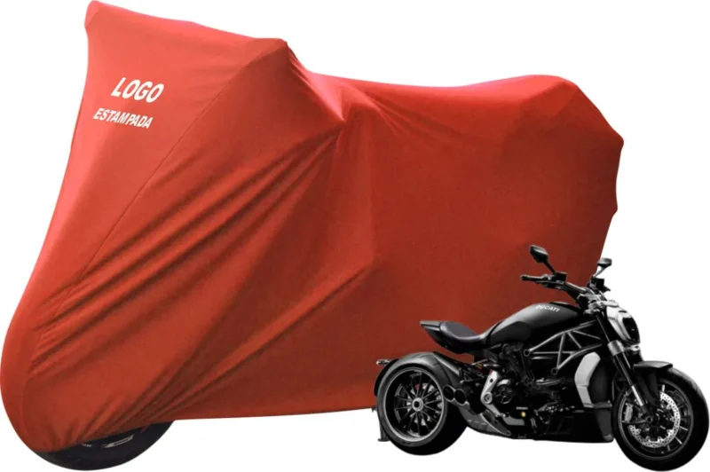 Capa De Tecido Moto Ducati Diavel Resistente De Luxo - Image 14