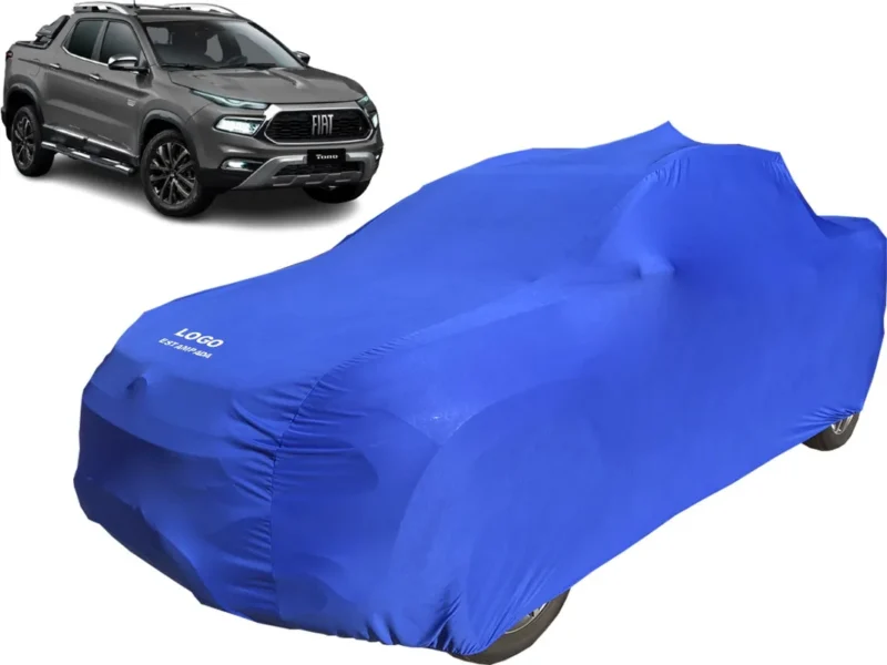Capa Automotiva De Tecido Para Pick-up Fiat Toro 2022 À 2023