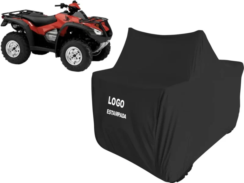 Capa Quadriciclo de Tecido Com Logo Honda FourTrax Rincon - Image 6