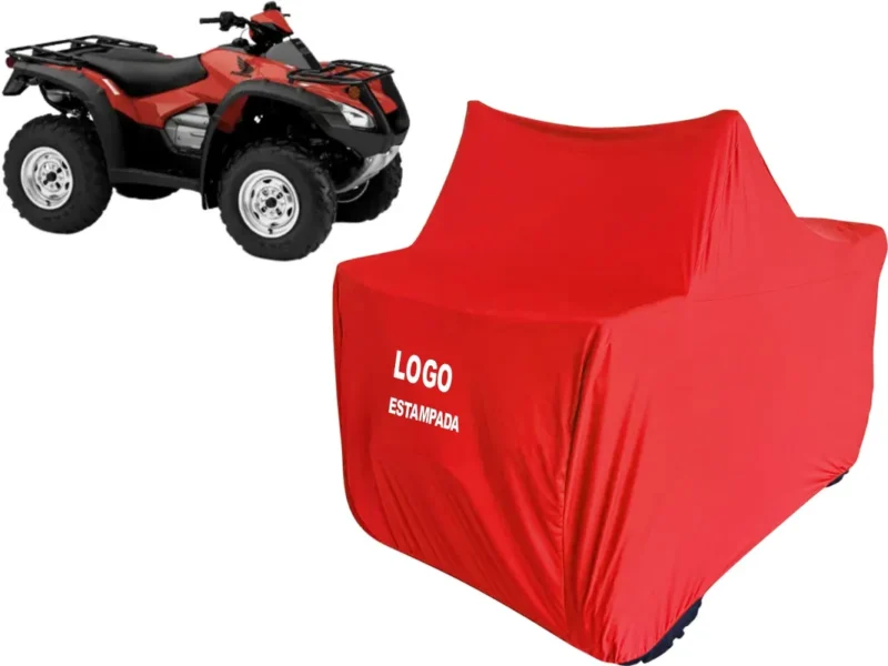 Capa Quadriciclo de Tecido Com Logo Honda FourTrax Rincon - Image 14