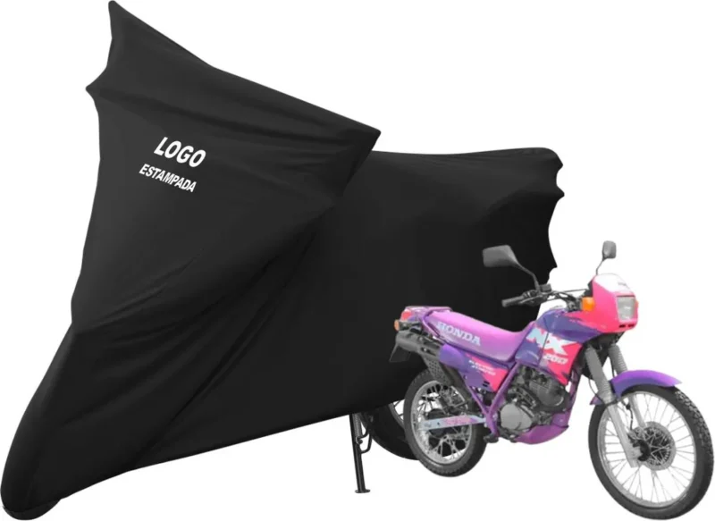 Capa Cobrir Moto Honda NX 200 De Tecido Helanca Lycra - Image 6