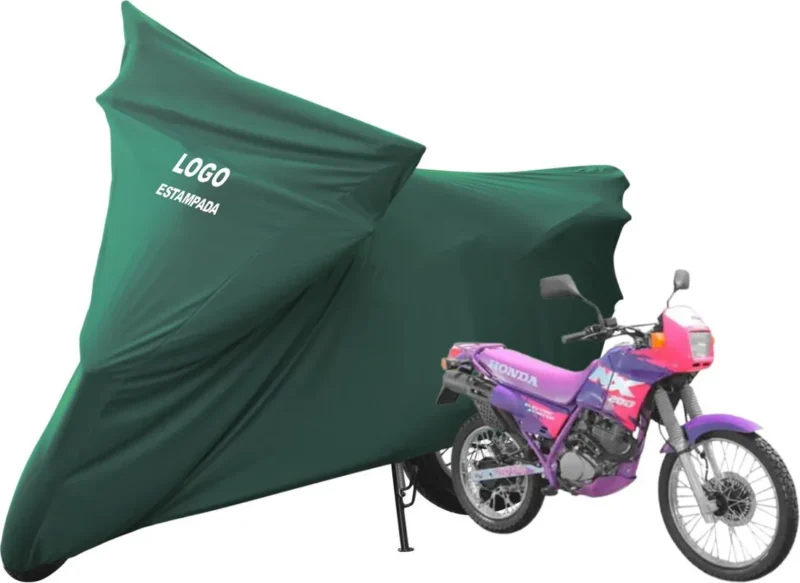 Capa Cobrir Moto Honda NX 200 De Tecido Helanca Lycra - Image 10