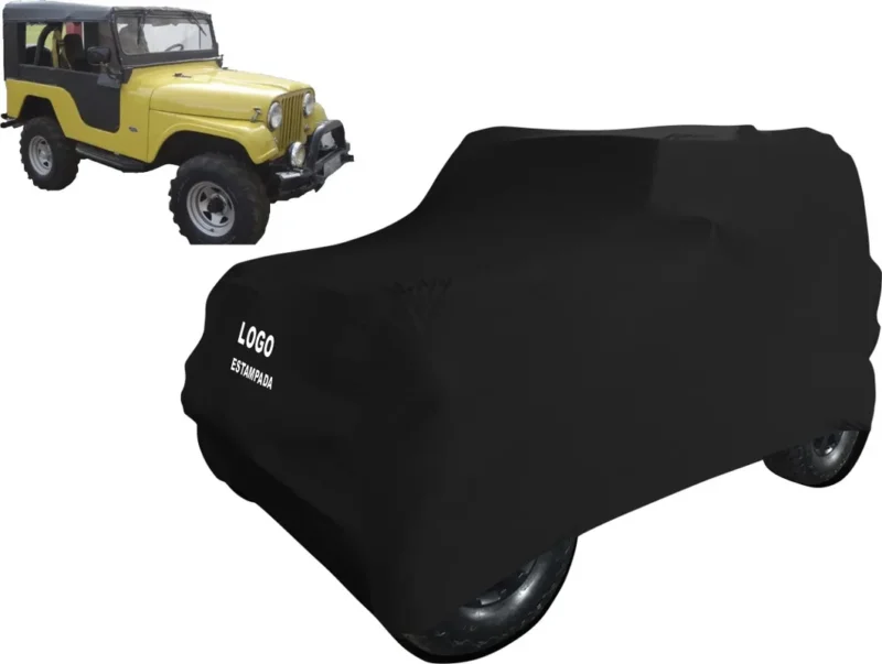 Capa De Tecido Com Logo Jeep Willys Melhor Durabilidade - Image 6