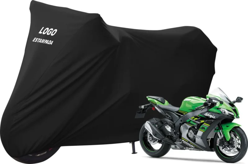 Capa Para Moto Kawasaki ZX 6R Alta Durabilidade Com Logo - Image 6