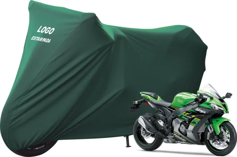 Capa Para Moto Kawasaki ZX 6R Alta Durabilidade Com Logo - Image 10