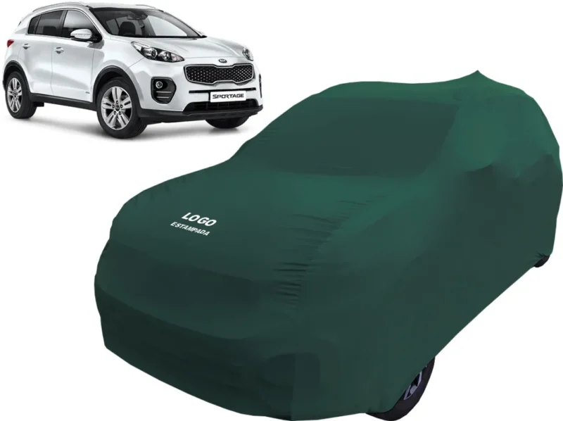 Capa De Tecido Cor Azul Alta Proteção Carro Kia Sportage - Image 10