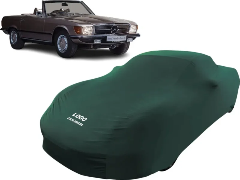 Capa Sob Medida Para Carro Mercedes Sl 350 Conversível  1974 - Image 10