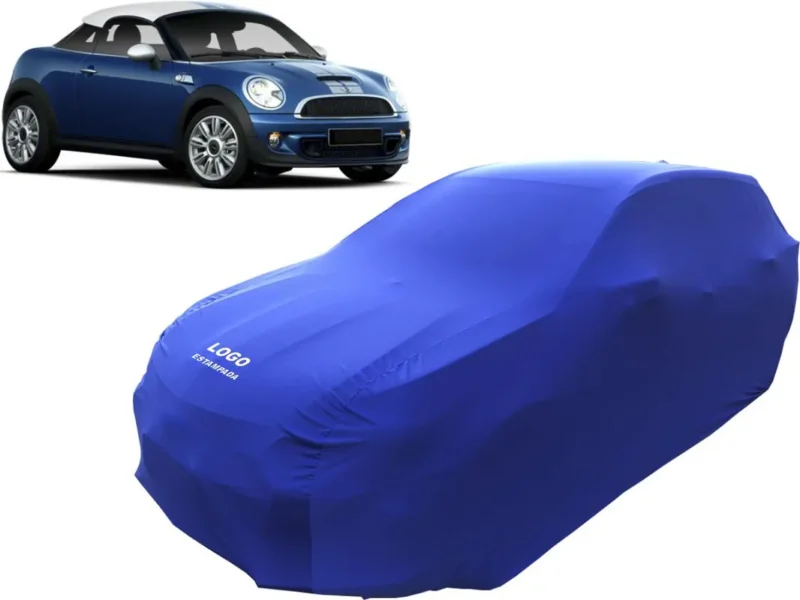 Capa Automotiva Para Mini Cooper Coupé Jcw Tecido Cor Preta