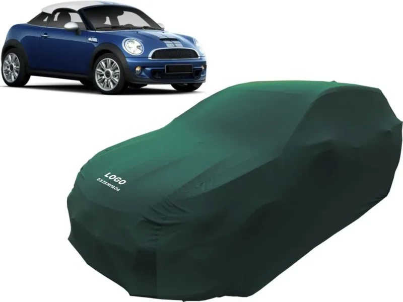 Capa Automotiva Para Mini Cooper Coupé Jcw Tecido Cor Preta - Image 10