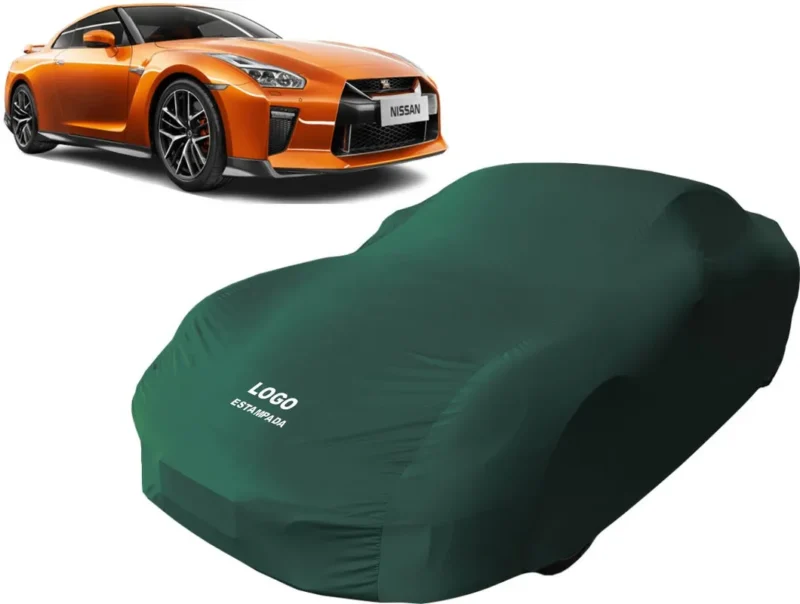 Capa De Tecido Para Proteção Do Carro Nissan Gtr Luxo - Image 10