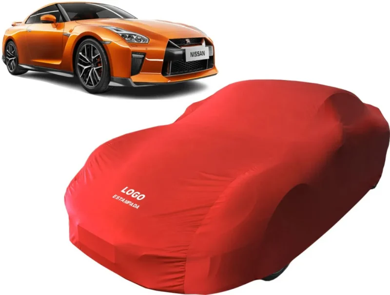 Capa De Tecido Para Proteção Do Carro Nissan Gtr Luxo - Image 14