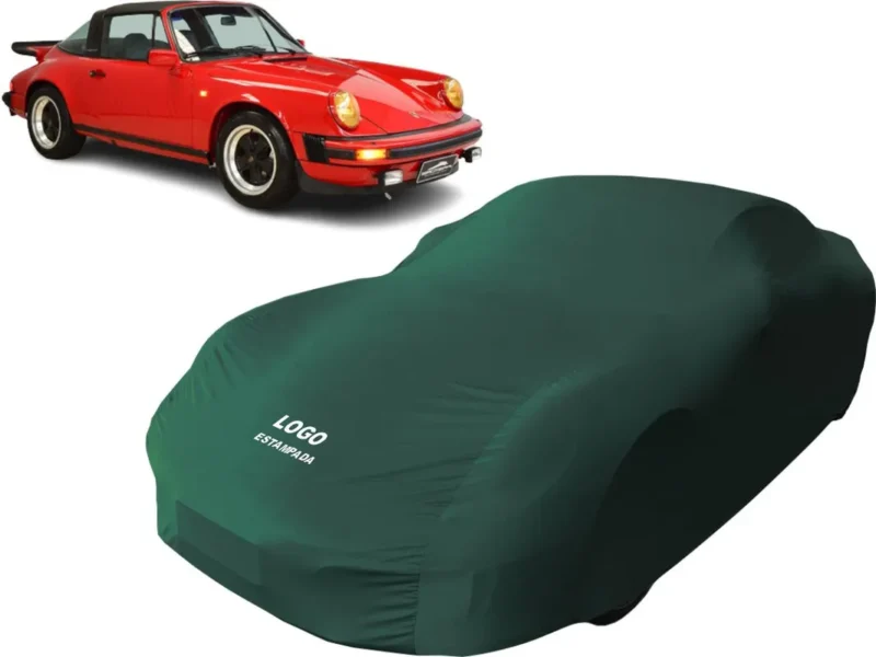 Capa Carro Antigo Com Logo Porsche 911 S Targa 1974 À 1975 - Image 10