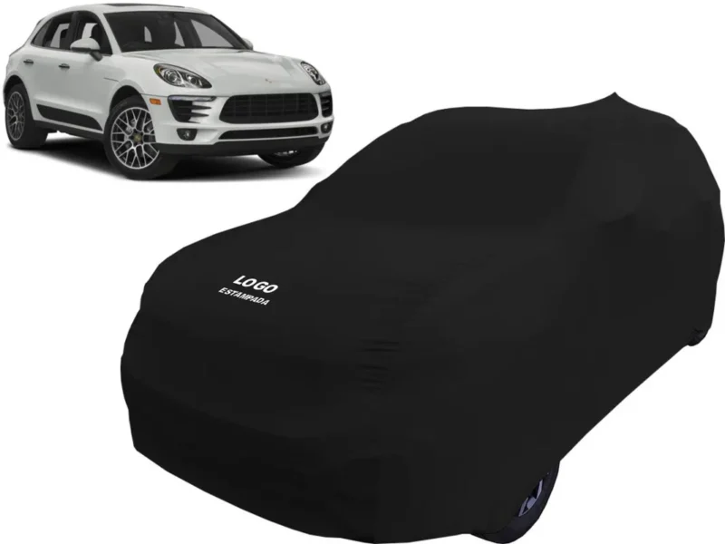 Capa De Tecido Para Proteção Carro Porsche Macan - Image 6