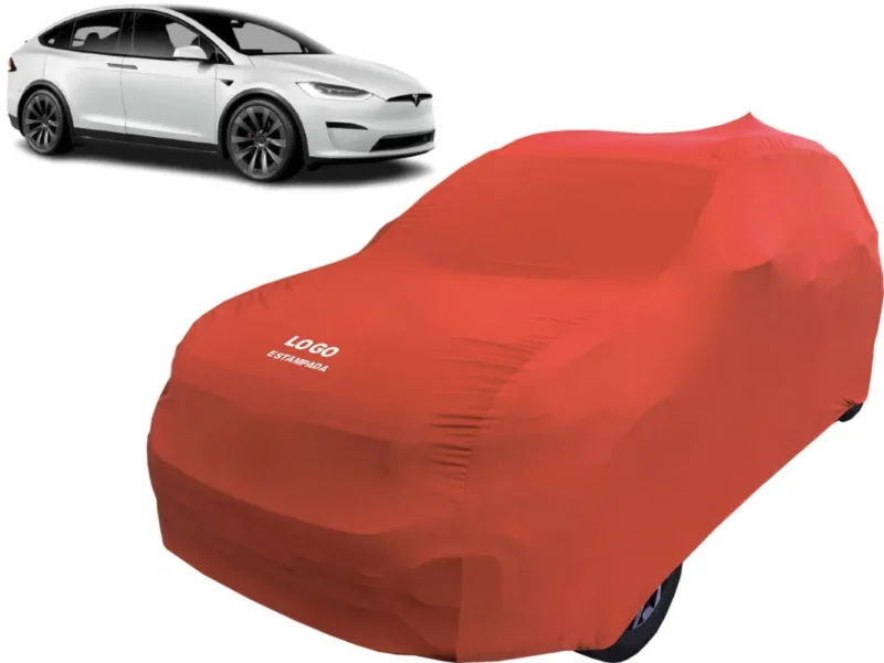 Capa Automotiva Tecido Para Carro Elétrico Tesla Model X - Image 14