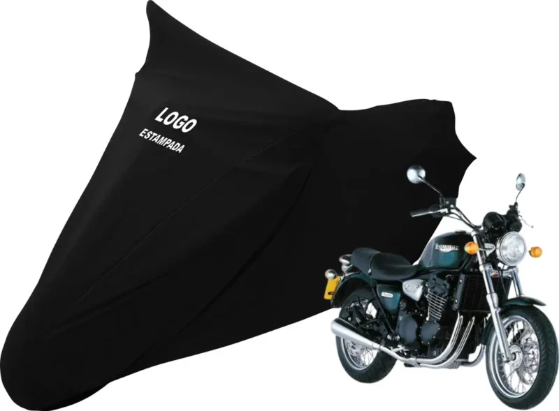 Capa De Moto Triumph Legend Sob Medida Com Logo - Image 6