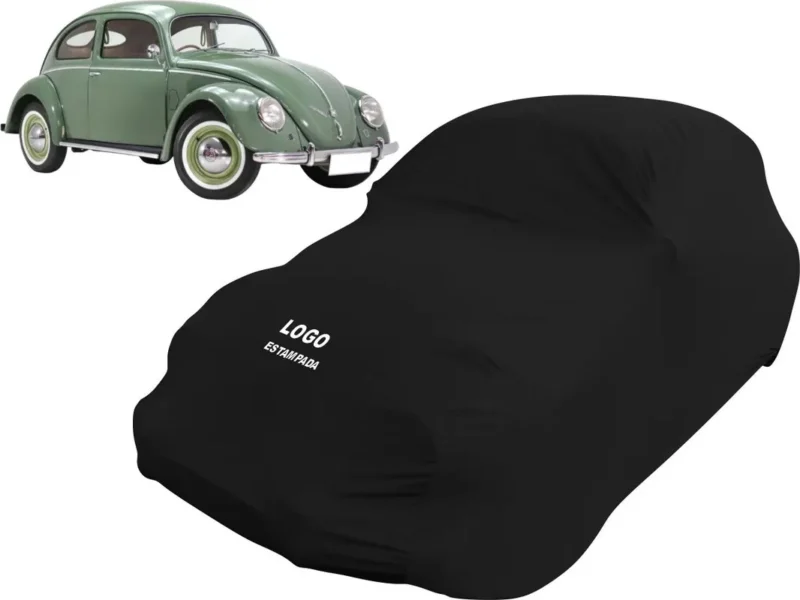 Capa Para Carro De Tecido Lycra Volkswagen Fusca Anti-risco - Image 15