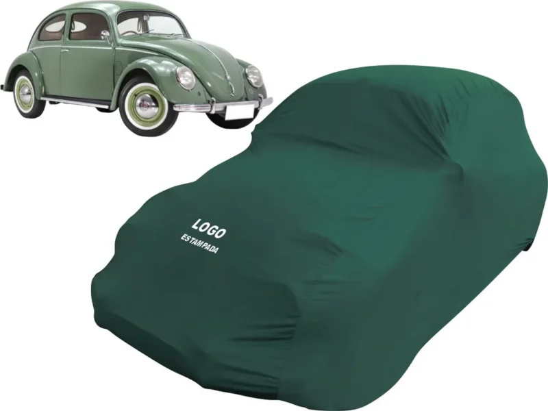 Capa Para Carro De Tecido Lycra Volkswagen Fusca Anti-risco - Image 12