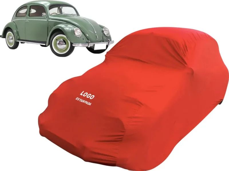 Capa Para Carro De Tecido Lycra Volkswagen Fusca Anti-risco - Image 8