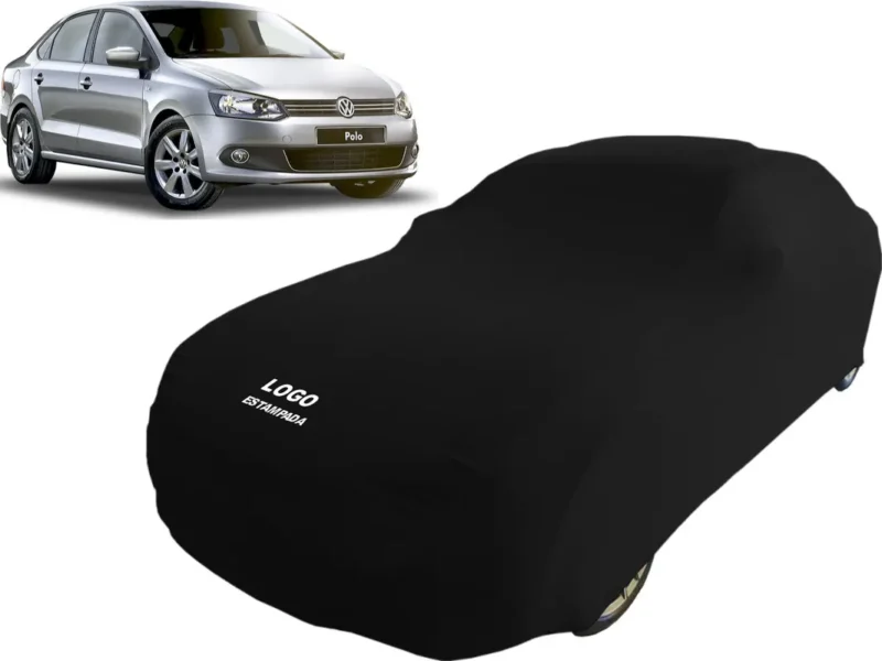 Capa Automotiva Para Volkswagen Polo Sedan Tecido Lycra - Image 6