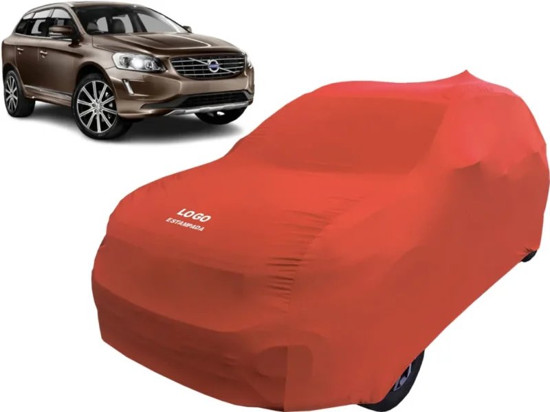 Capa Carro Anti Riscos Com Logo Volvo Xc60 Suv 2014 - Image 14
